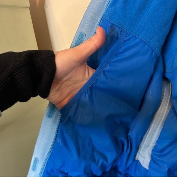 Marmot Waterproof Blue Plaid Ski Jacket Size S - Picture 16 of 16